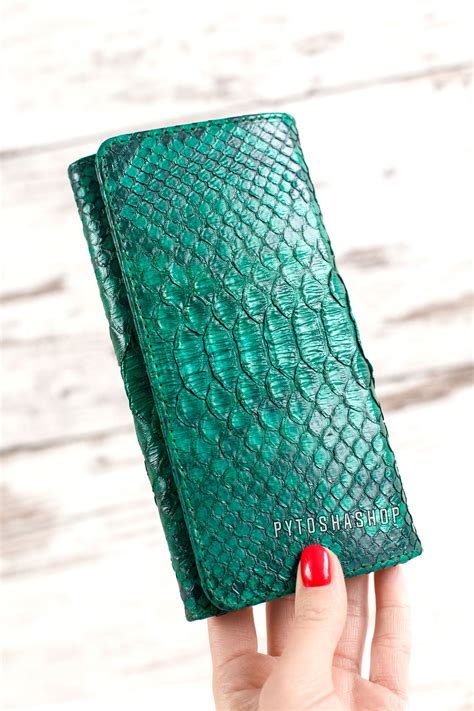 snakeskin wallets for women